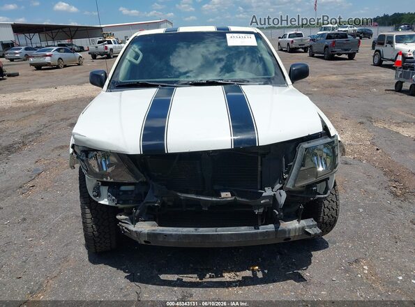 1N6BD0CT9JN741316 2018 NISSAN FRONTIER White Instrument cluster view
