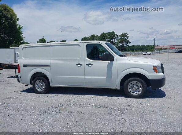 1N6BF0KM7LN809264 2020 NISSAN NV CARGO NV1500 White Vista interior trasera