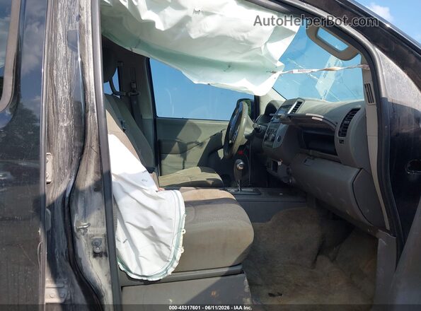 1N6DD0FV2HN711896 2017 NISSAN FRONTIER Black Widok wnętrza z przodu