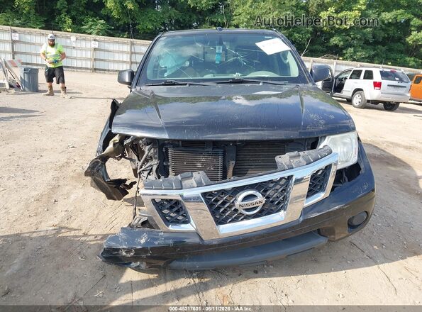 1N6DD0FV2HN711896 2017 NISSAN FRONTIER Black Widok zestawu wskaźników