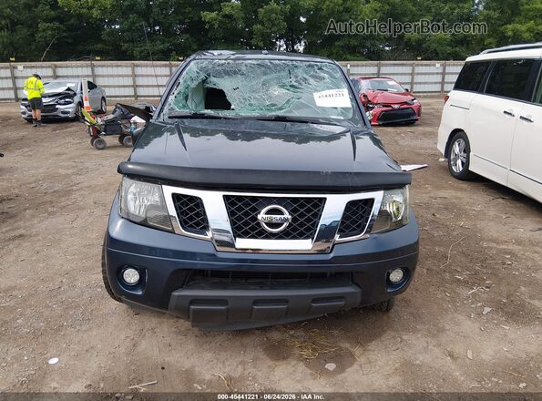 1N6DD0FV2HN716662 2017 NISSAN FRONTIER Blue Instrument cluster view