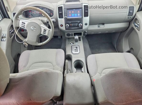 1N6ED0CE8LN725660 2020 NISSAN FRONTIER White Вид панелі приладів