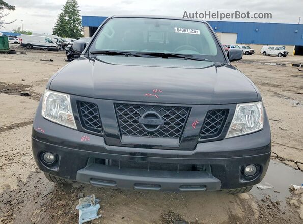 1N6ED0EB3MN706812 2021 NISSAN FRONTIER Black Widok z przodu