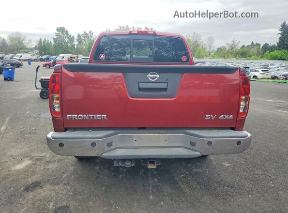 1N6ED0EB9LN717456 2020 NISSAN FRONTIER Бордовый Вид сзади