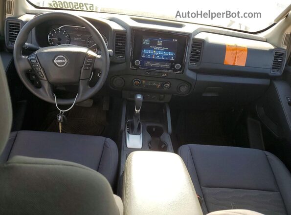 1N6ED1CL1PN656546 2023 NISSAN FRONTIER White Вид панелі приладів