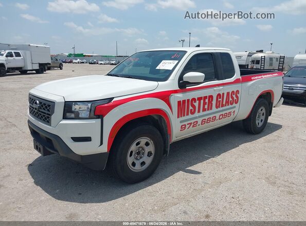 1N6ED1CL1RN620584 2024 NISSAN FRONTIER White Vista tres cuartos delantera izquierda