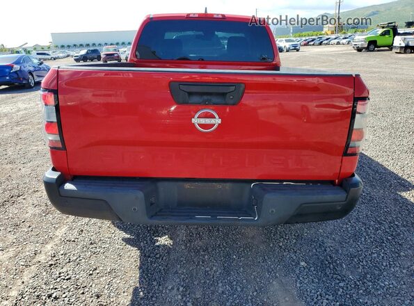 1N6ED1CL2NN618613 2022 NISSAN FRONTIER Red Вид ззаду
