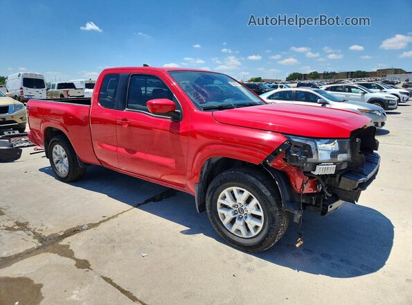 1N6ED1CL2NN638683 2022 NISSAN FRONTIER Красный Передняя правая четверть