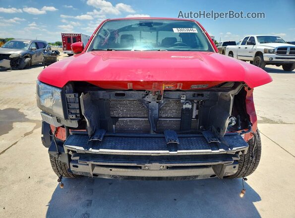 1N6ED1CL2NN638683 2022 NISSAN FRONTIER Красный Вид спереди