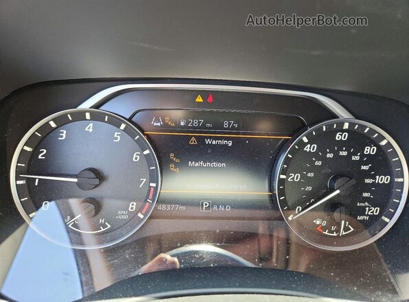 1N6ED1CL2NN638683 2022 NISSAN FRONTIER Красный Вид щитка приборов