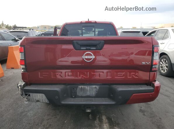 1N6ED1CL3NN625084 2022 NISSAN FRONTIER Red 