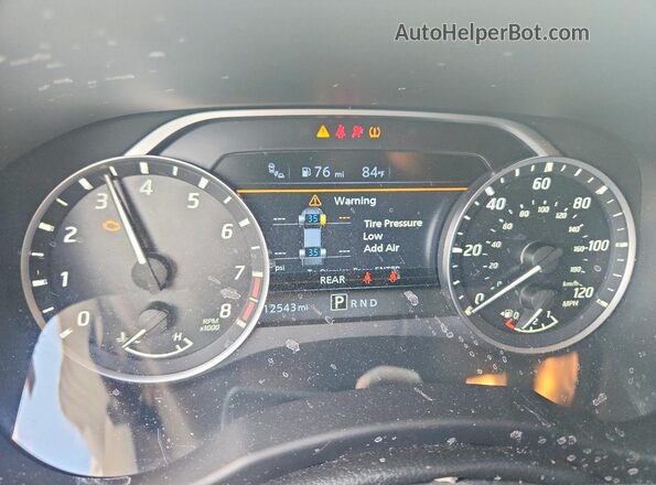 1N6ED1CL3SN622634 2025 NISSAN FRONTIER Green Вид щитка приладів