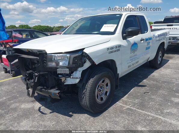 1N6ED1CL4RN655099 2024 NISSAN FRONTIER White Դիմացի տեսք