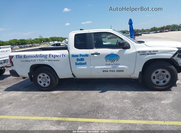 1N6ED1CL4RN655099 2024 NISSAN FRONTIER White Սալոնի 360 աստիճան տեսք