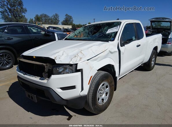 1N6ED1CL6PN649432 2023 NISSAN FRONTIER Белый Передняя левая четверть