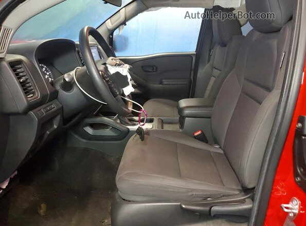 1N6ED1CL9RN650335 2024 NISSAN FRONTIER Red Front interior view