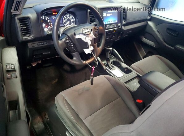 1N6ED1CL9RN650335 2024 NISSAN FRONTIER Red Dashboard view