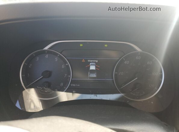 1N6ED1CL9SN645707 2025 NISSAN FRONTIER White Սարքավորումների վահանակի տեսք