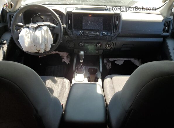 1N6ED1CL9SN645707 2025 NISSAN FRONTIER White Առջևի վահանակի տեսք