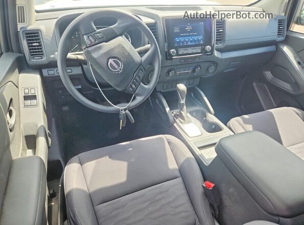1N6ED1CLXRN674787 2024 NISSAN FRONTIER White Widok deski rozdzielczej