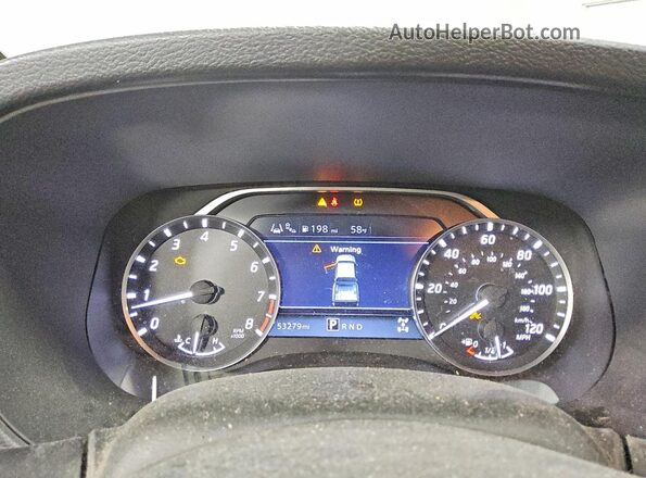 1N6ED1CM4RN634858 2024 NISSAN FRONTIER Black Instrument cluster view
