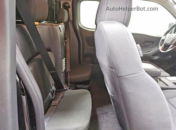 1N6ED1CM4RN634858 2024 NISSAN FRONTIER Black Rear seats view