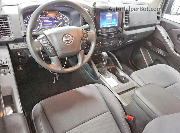1N6ED1CM4RN634858 2024 NISSAN FRONTIER Black Dashboard view