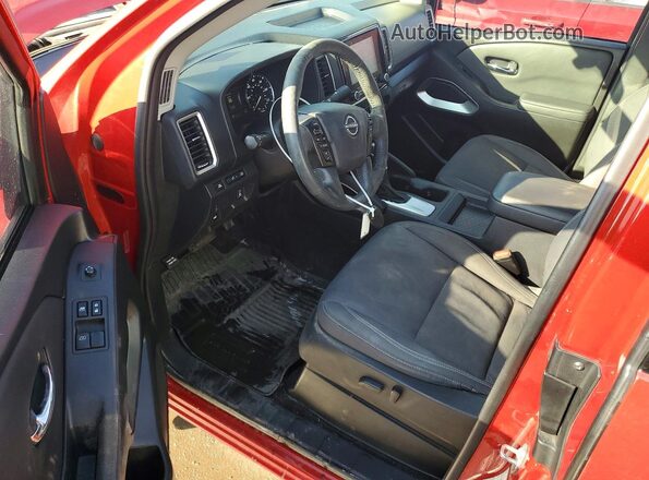 1N6ED1CMXNN684142 2022 NISSAN FRONTIER Red Вид панелі приладів