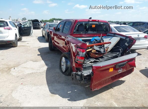 1N6ED1EJ2NN611298 2022 NISSAN FRONTIER Красный Задняя левая четверть