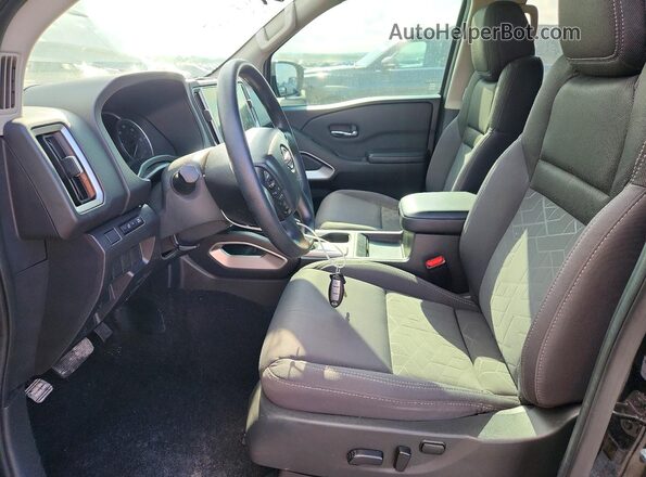 1N6ED1EJ7SN601720 2025 NISSAN FRONTIER Black Вид салону спереду