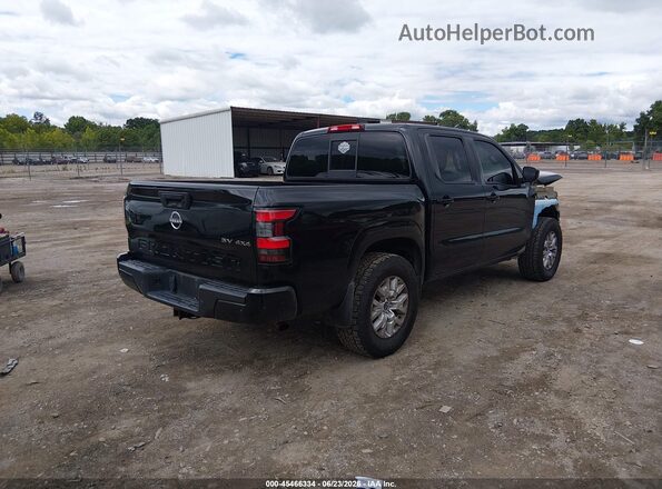 1N6ED1EK0NN684680 2022 NISSAN FRONTIER Black Հետևի աջ