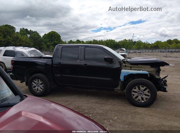 1N6ED1EK0NN684680 2022 NISSAN FRONTIER Black Սալոնի 360 աստիճան տեսք