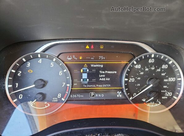 1N6ED1EK2NN683031 2022 NISSAN FRONTIER White Instrument cluster view