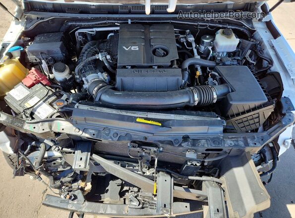 1N6ED1EK2NN683031 2022 NISSAN FRONTIER White Rear interior view
