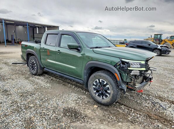 1N6ED1EK2RN612675 2024 NISSAN FRONTIER Green Przód prawy