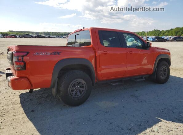 1N6ED1EK2SN654043 2025 NISSAN FRONTIER Orange Rear right