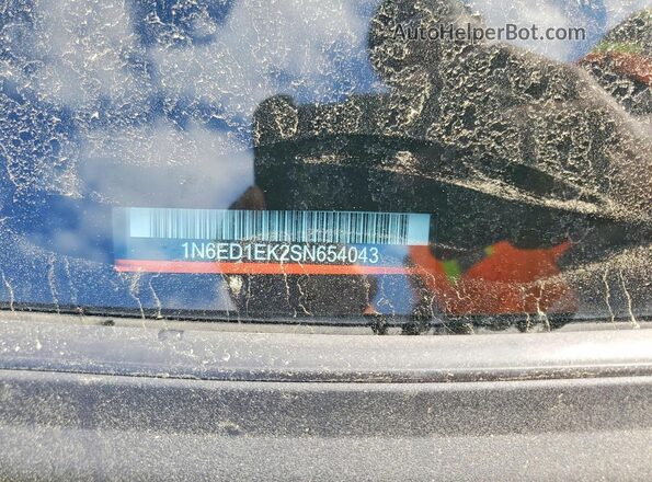 1N6ED1EK2SN654043 2025 NISSAN FRONTIER Orange Engine compartment view