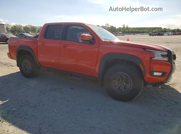1N6ED1EK2SN654043 2025 NISSAN FRONTIER Orange Front right