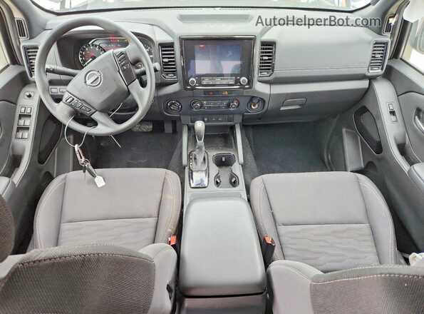 1N6ED1EK7PN604357 2023 NISSAN FRONTIER Black Вид панелі приладів