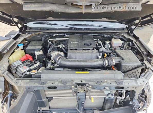 1N6ED1EK7PN604357 2023 NISSAN FRONTIER Black Вид задньої частини салону