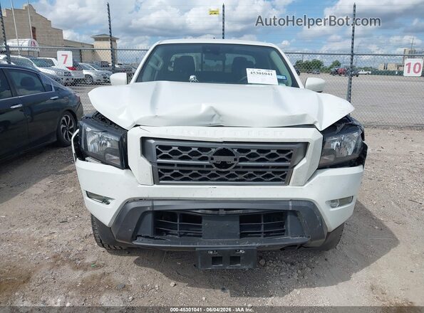 1N6ED1EK8NN650406 2022 NISSAN FRONTIER Белый Вид щитка приборов