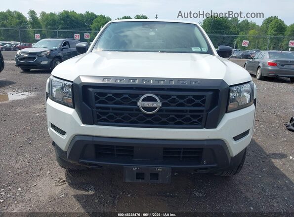1N6ED1EK8NN690758 2022 NISSAN FRONTIER Белый Вид щитка приборов