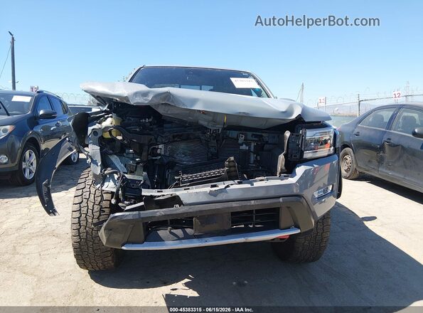 1N6ED1EK8RN604080 2024 NISSAN FRONTIER Gray წინა ხედი