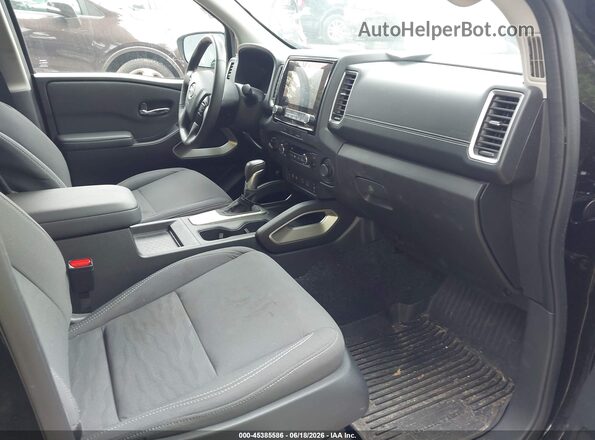 1N6ED1EK9RN623219 2024 NISSAN FRONTIER Black წინა სალონის ხედი