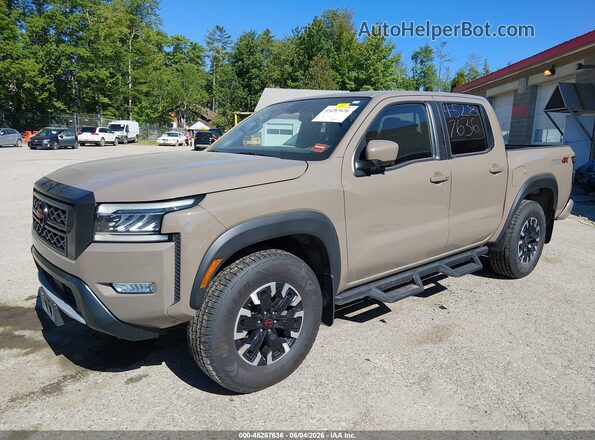 1N6ED1EKXNN672326 2022 NISSAN FRONTIER Brown 