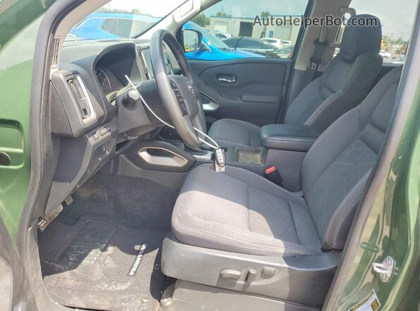 1N6ED1EKXSN606466 2025 NISSAN FRONTIER Green Vista interior delantera