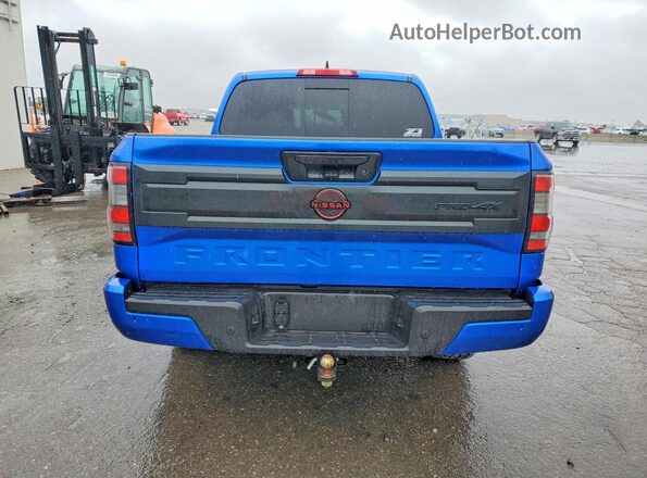 1N6ED1EKXSN641122 2025 NISSAN FRONTIER Blue Widok z tyłu
