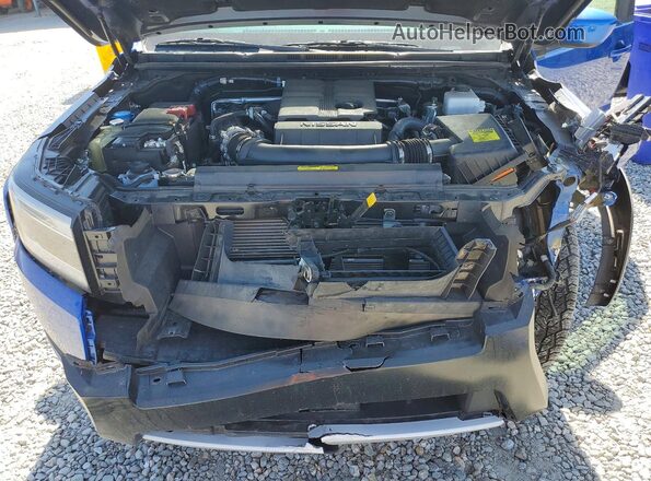 1N6ED1EKXSN641122 2025 NISSAN FRONTIER Blue Widok wnętrza z tyłu
