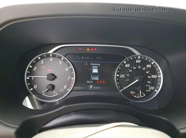 1N6ED1FJ1TN613085 2026 NISSAN FRONTIER Gray Instrument cluster view