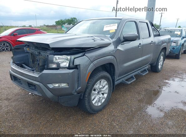 1N6ED1FK3NN637982 2022 NISSAN FRONTIER Gray Front left